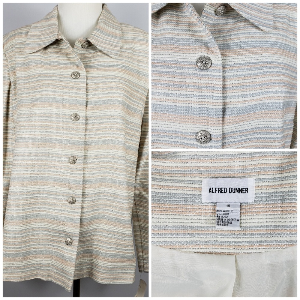 55% off Nwt Alfred Dunner jacket